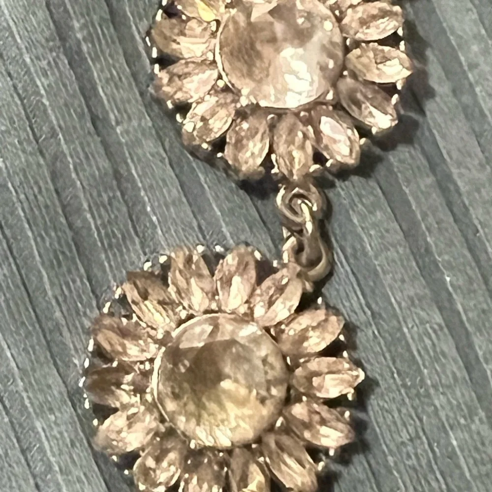 Kate Spade Estate Garden Rhinestone Statement Bib Necklace